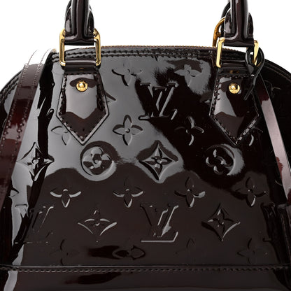 Louis Vuitton Vernis Alma BB Amarante 7 of 9