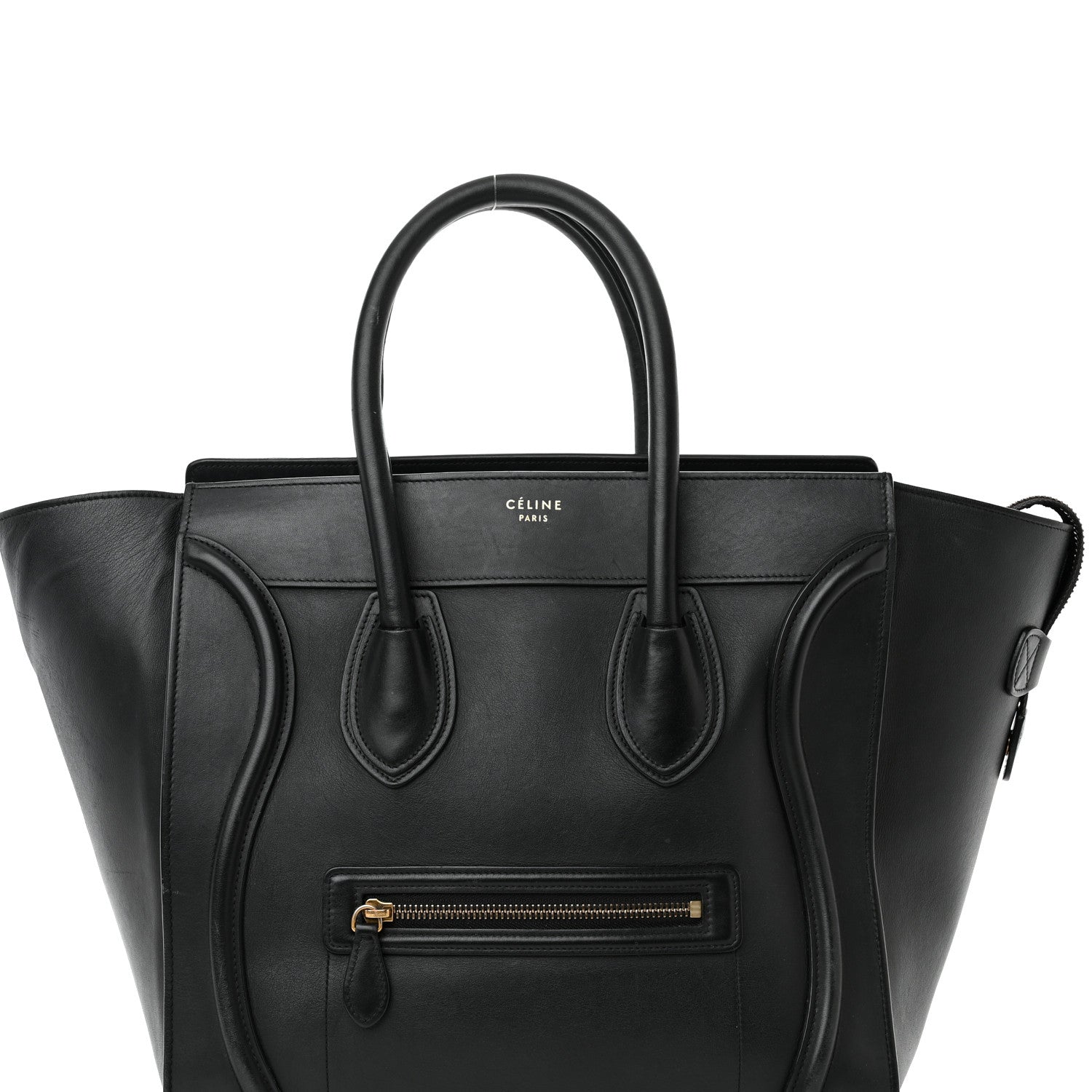 Celine Smooth Calfskin Medium Luggage Black 8 of 25
