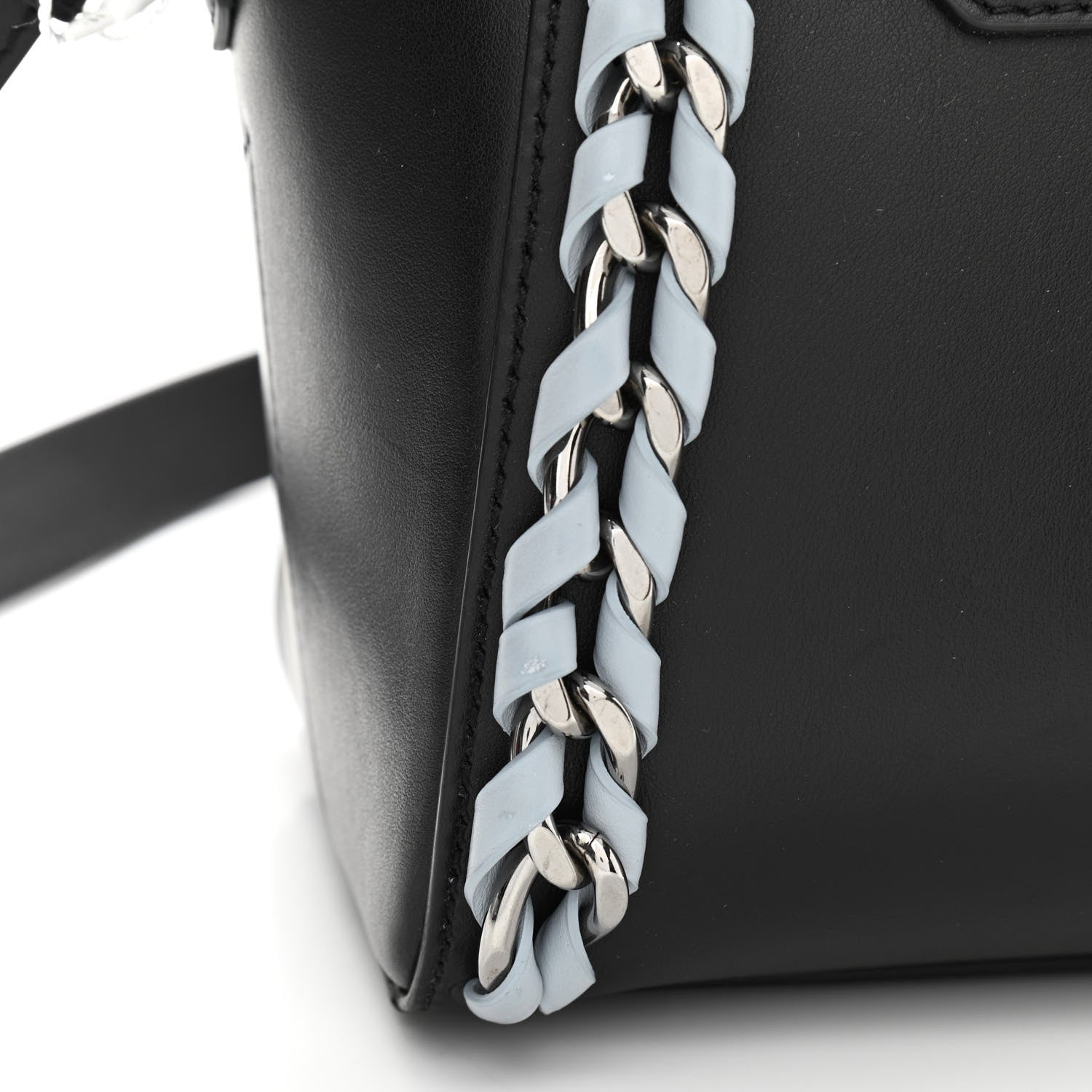 Givenchy Smooth Calfskin Mini Chain Weave Antigona Black 12 of 12