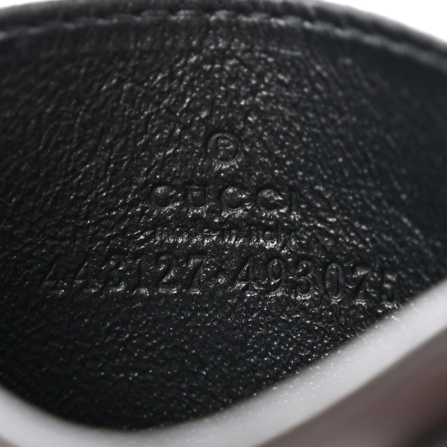 Gucci Calfskin Matelasse GG Marmont Card Holder Black 6 of 8