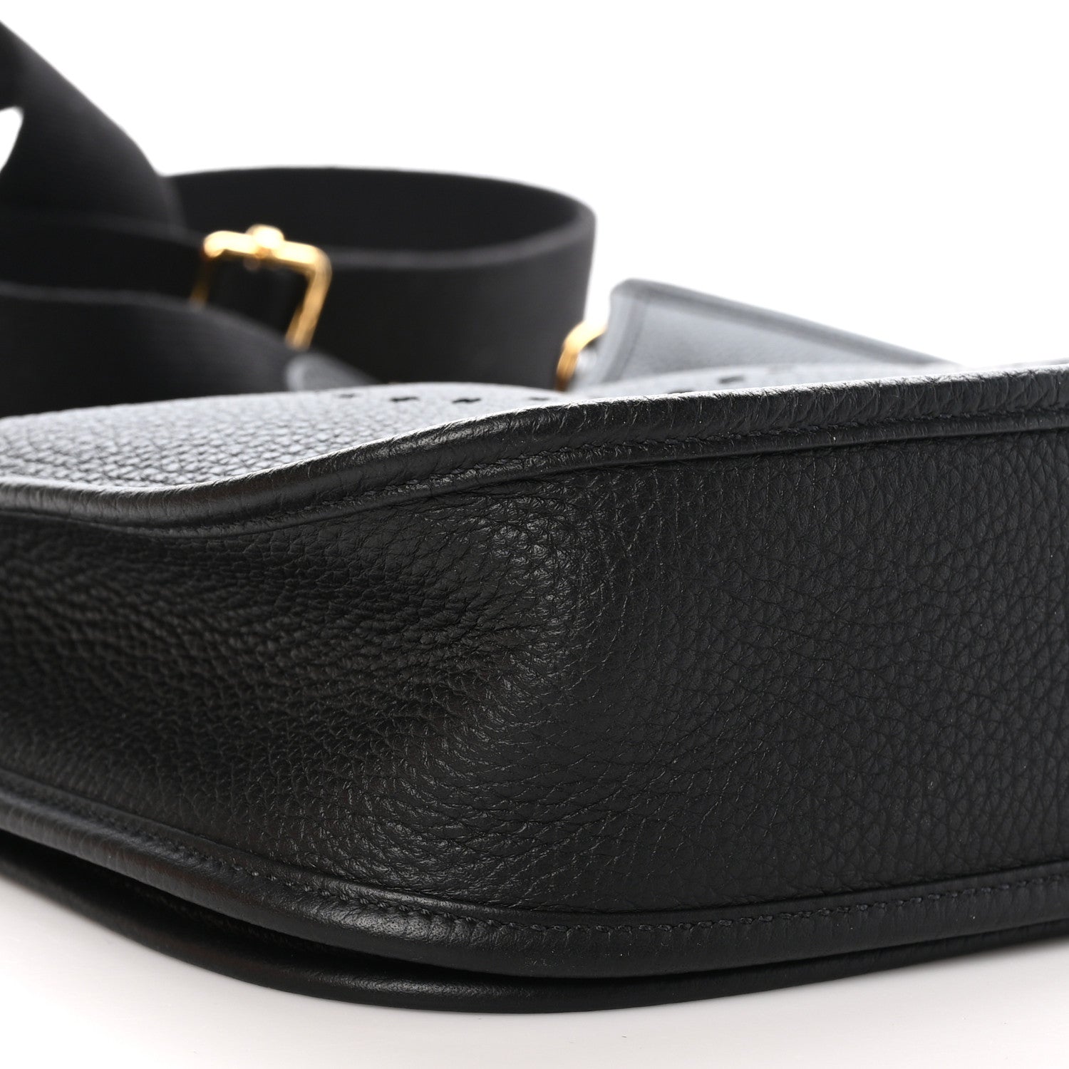 Hermes Taurillon Clemence EVELYNE III PM Black 9 of 11