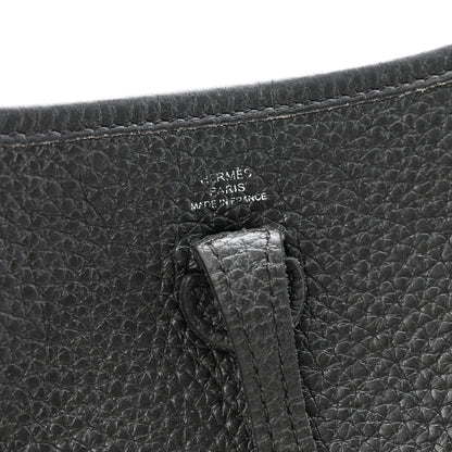 Hermes Taurillon Clemence Evelyne TPM Black 6 of 14