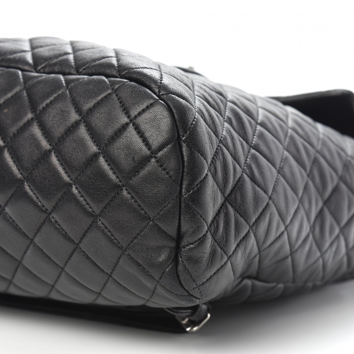 Chanel Calfskin Quilted Large Urban Spirit Backpack Black 8 of 11