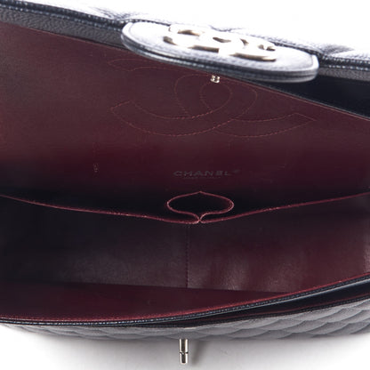 Chanel Caviar Quilted Maxi Double Flap Black 7 of 10