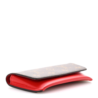 Louis Vuitton Monogram Woody Glasses Case Rouge 4 of 10