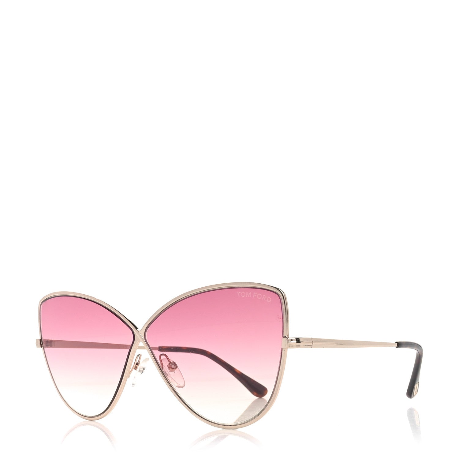 Tom Ford Metal Elise 2 Sunglasses TF569 Gold 1 of 7