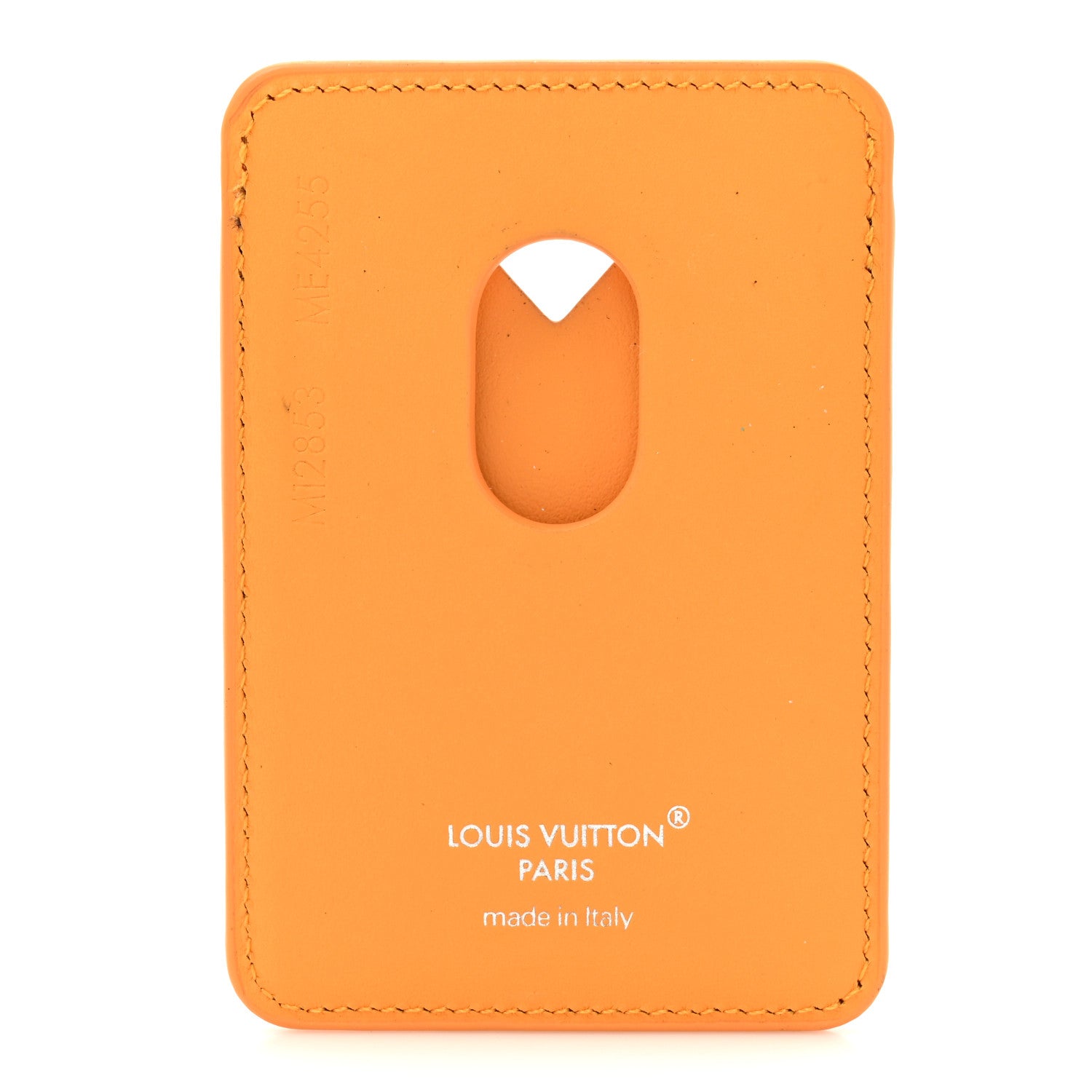 Louis Vuitton Monogram Macassar Magnetic Card Holder Safran Yellow 3 of 8