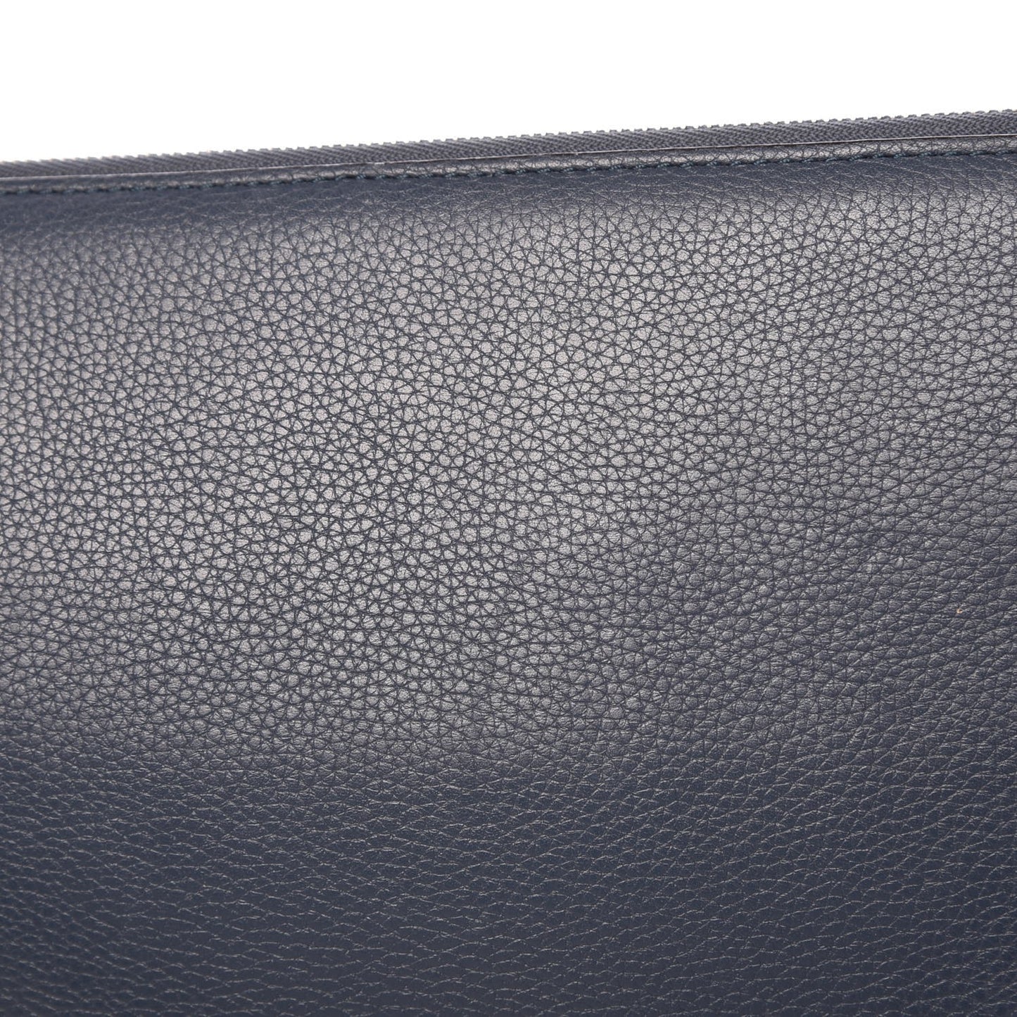Drummed Calfskin Suede Double Zip Trapeze Orage