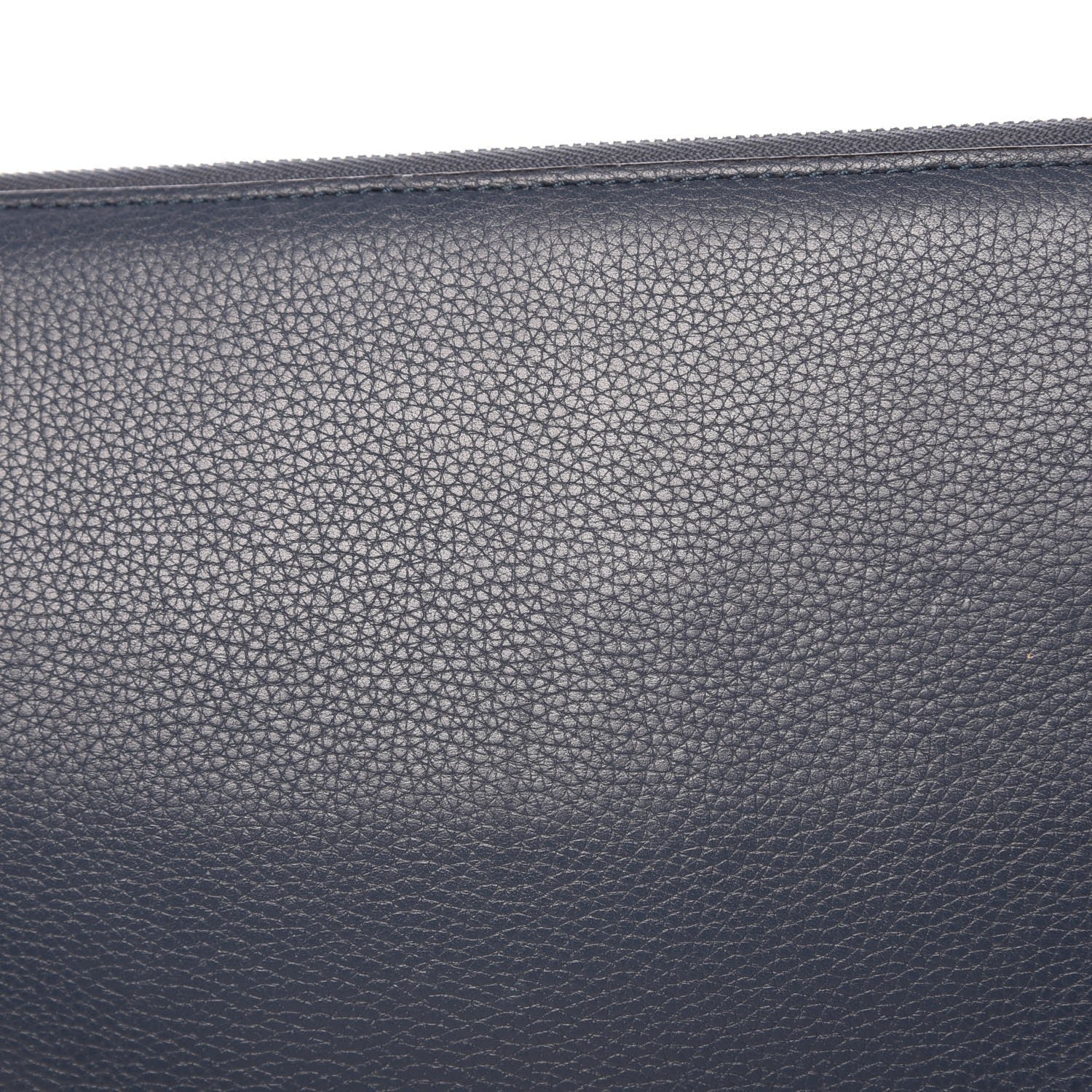 Celine Drummed Calfskin Suede Double Zip Trapeze Orage 10 of 18