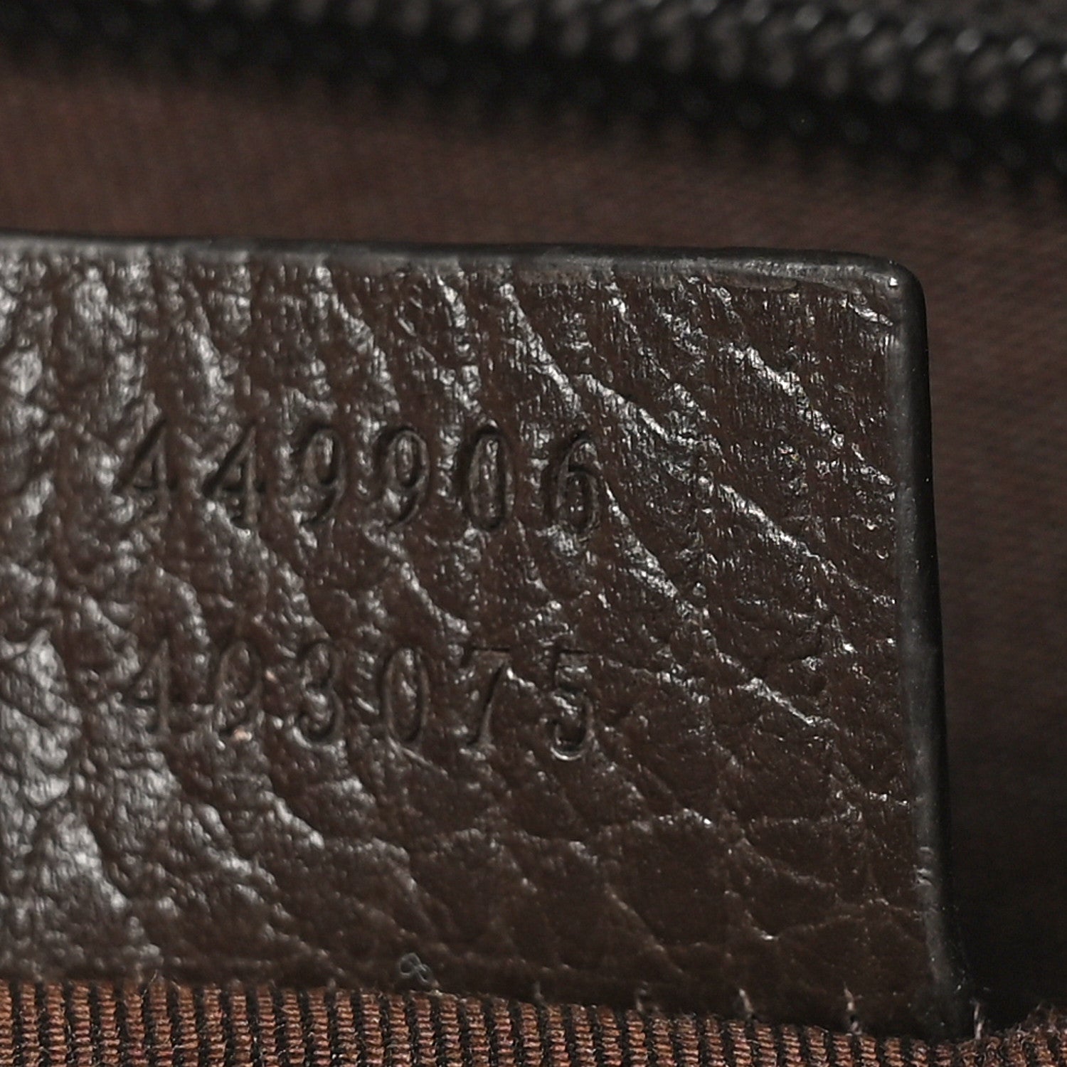 Gucci Monogram Travel Backpack Dark Brown 7 of 10