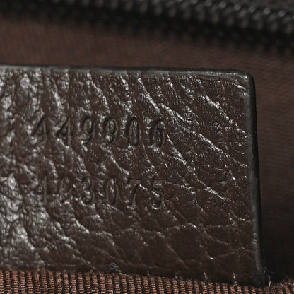 Gucci Monogram Travel Backpack Dark Brown 7 of 10