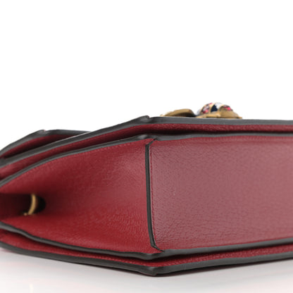 Gucci GG Supreme Monogram Small Queen Margaret Top Handle Bag Red 9 of 10