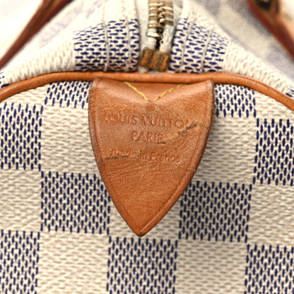 Louis Vuitton Damier Azur Speedy 30 7 of 10