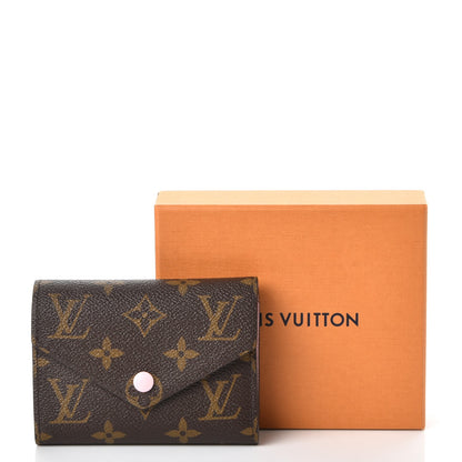 Louis Vuitton Monogram Victorine Wallet Rose Ballerine 8 of 8