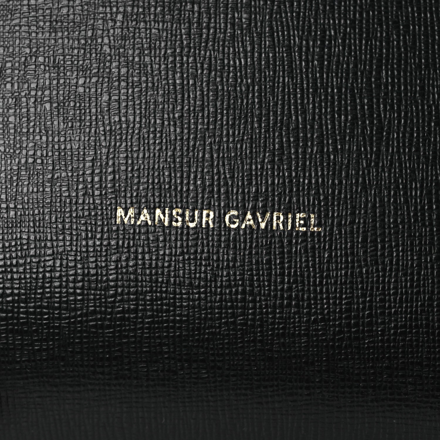 Mansur Gavriel Calfskin Mini Bucket Bag Black Flamma 6 of 10
