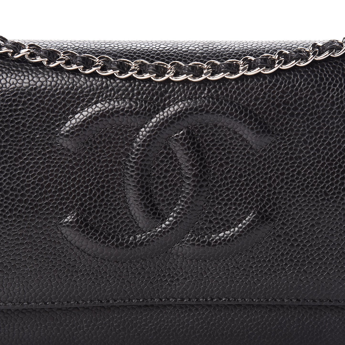 Caviar Timeless CC Wallet On Chain WOC Black