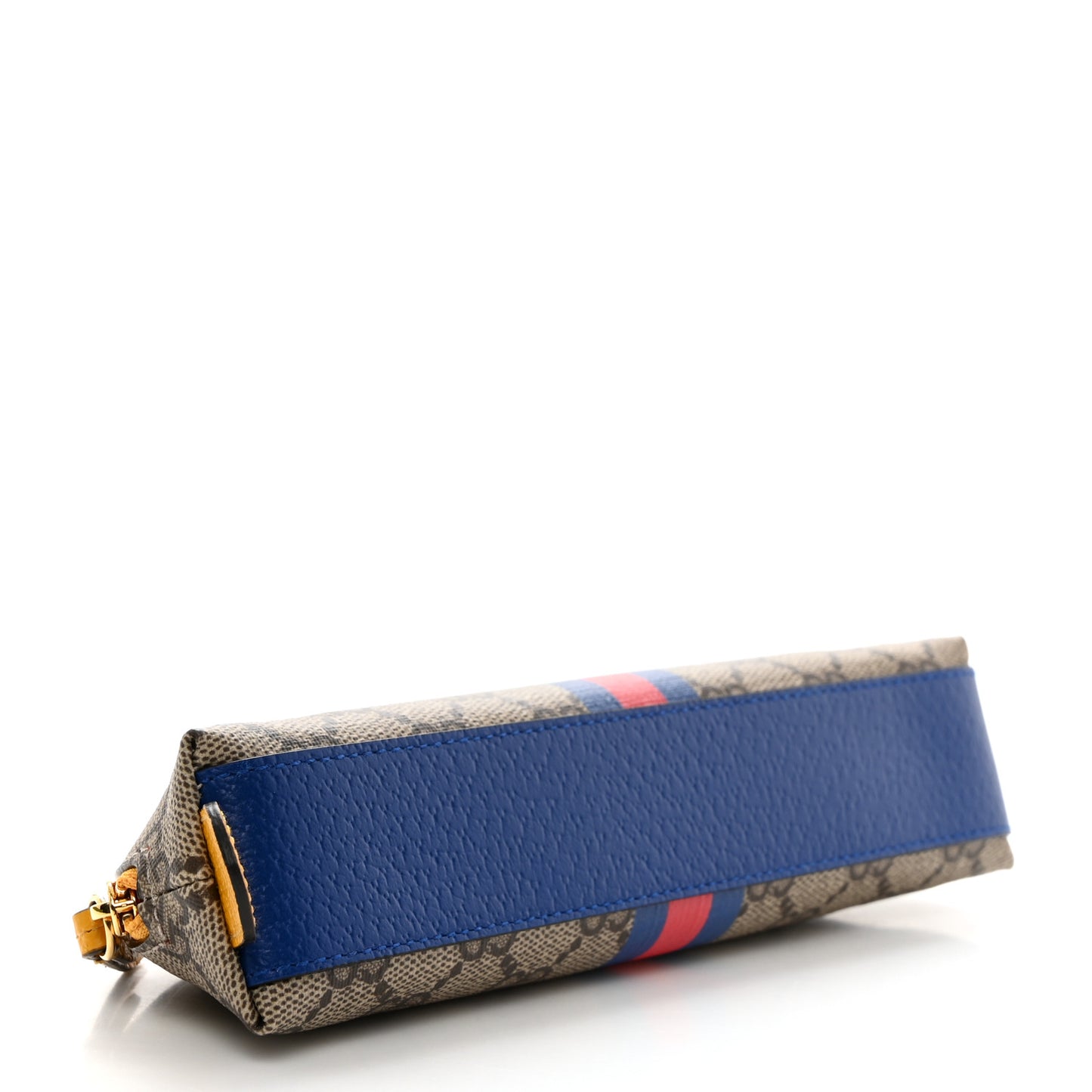 X DISNEY GG Supreme Monogram Web Daisy Donald Duck Pencil Case Blue