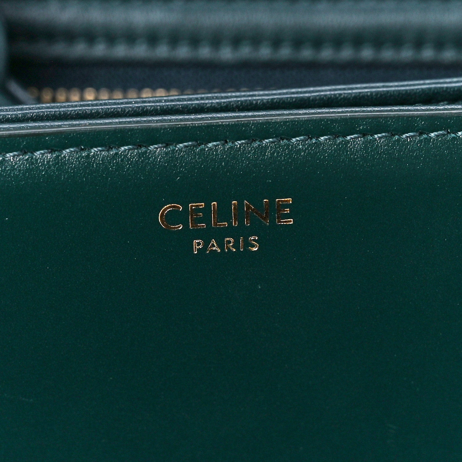 Celine Shiny Calfskin Medium Triomphe Amazone 8 of 12