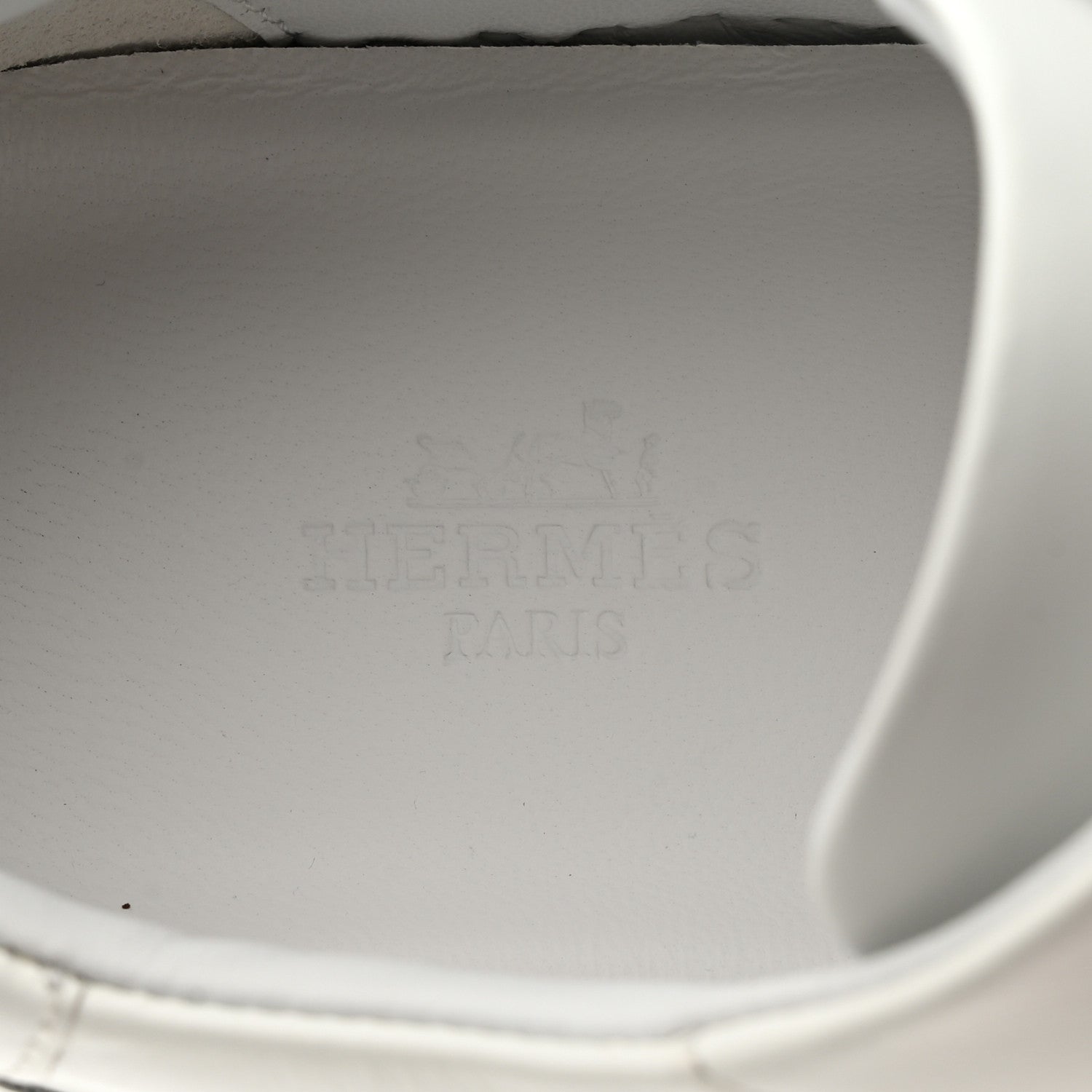 Hermes Calfskin Day Sneakers 39.5 White 8 of 9