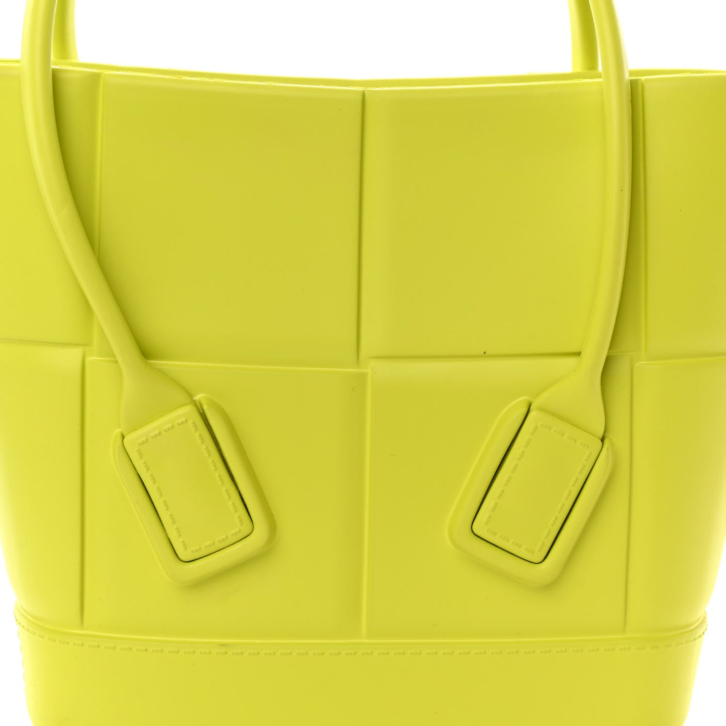 Rubber Maxi Intrecciato Mini Arco Kiwi Green