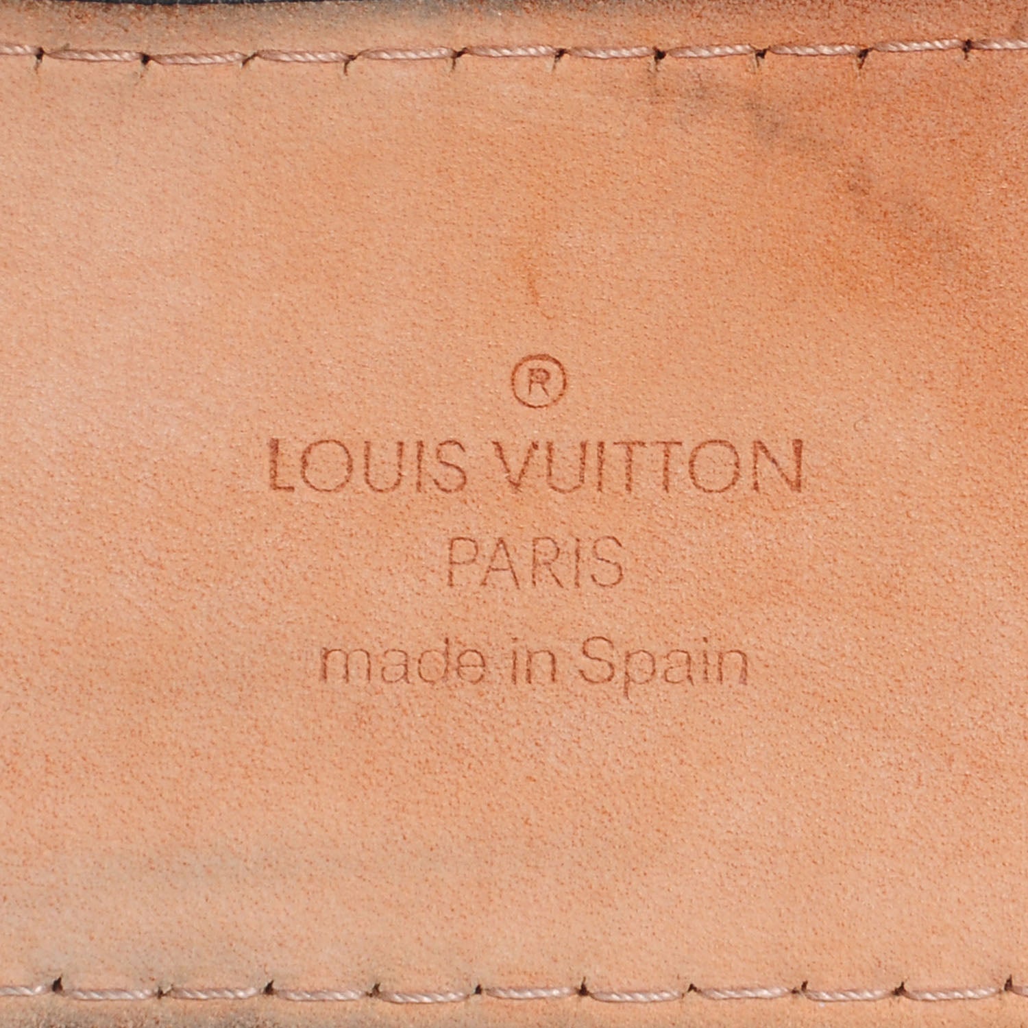 Louis Vuitton Jeans Calfskin Belt 95 38 5 of 9