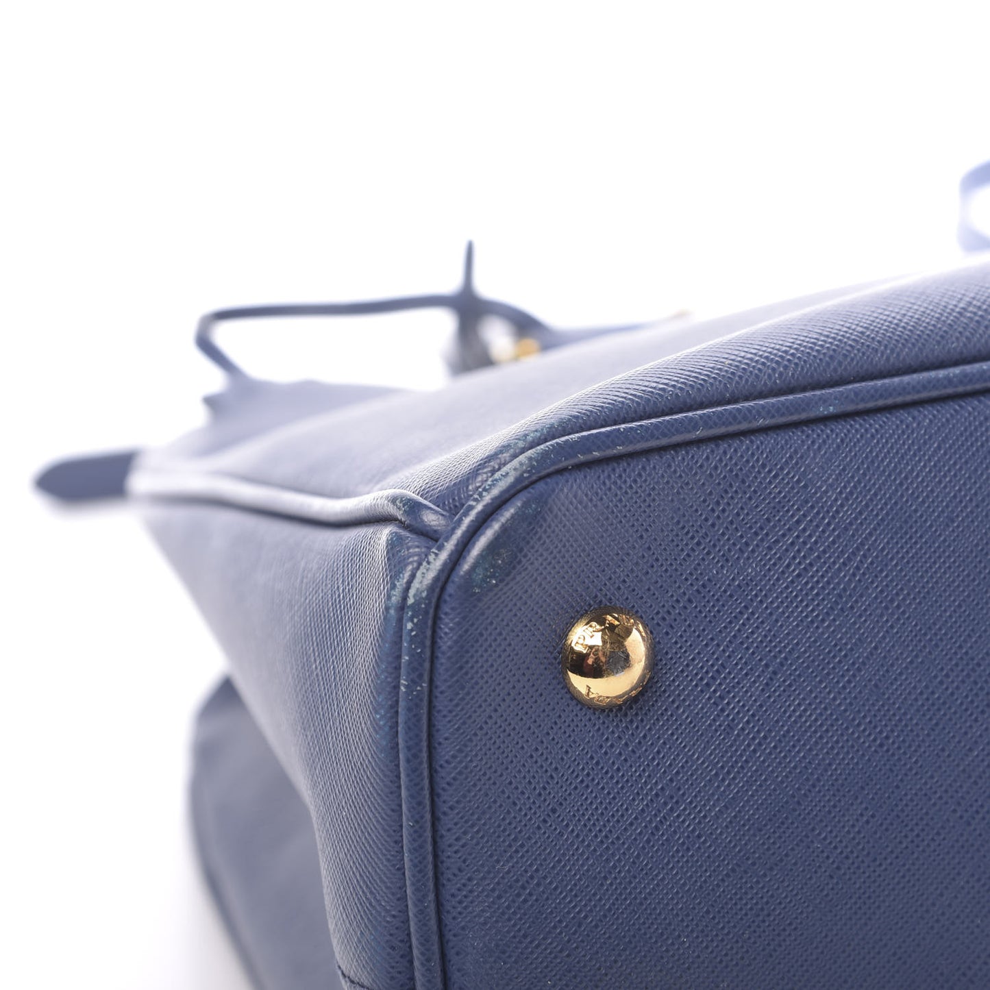 Saffiano Lux Medium Tote Bluette