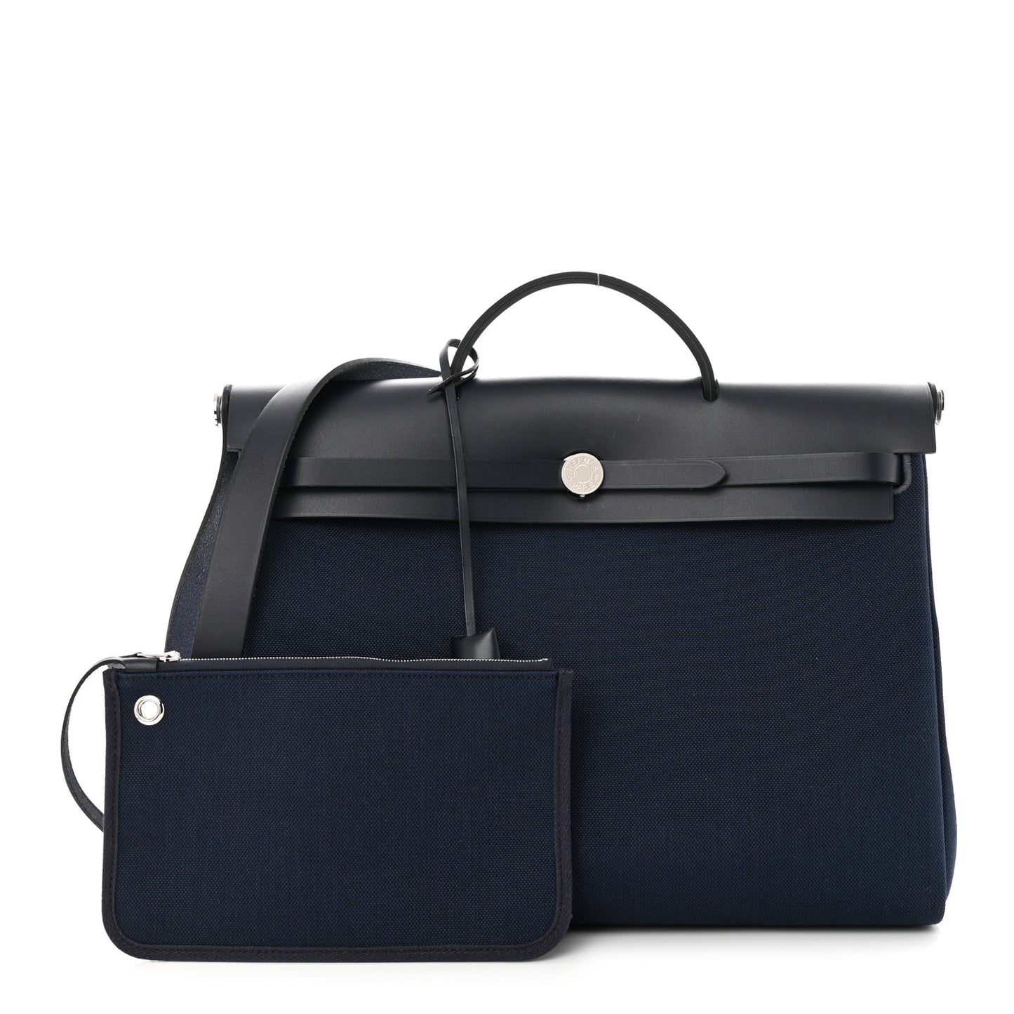 Toile Vache Hunter Herbag Zip 39 MM Bleu Marine Bleu Indigo