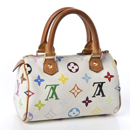 Louis Vuitton Monogram Multicolor Mini Sac HL Speedy White 2 of 7