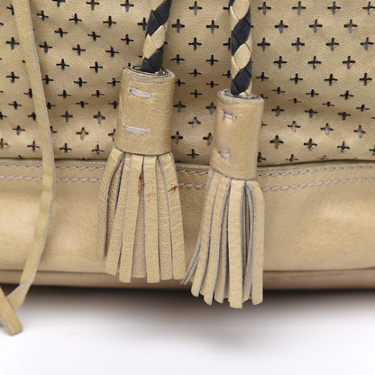 Balenciaga Agneau Arena Laser Cut Cross Classic Gold Hardware Medium Pampille Praline 16 of 16
