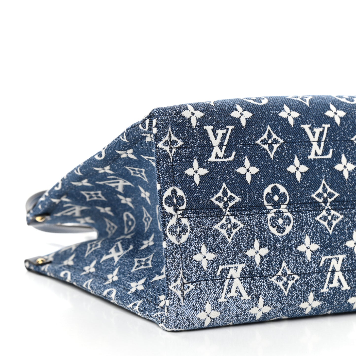 Monogram Jacquard Denim Onthego MM Bleu