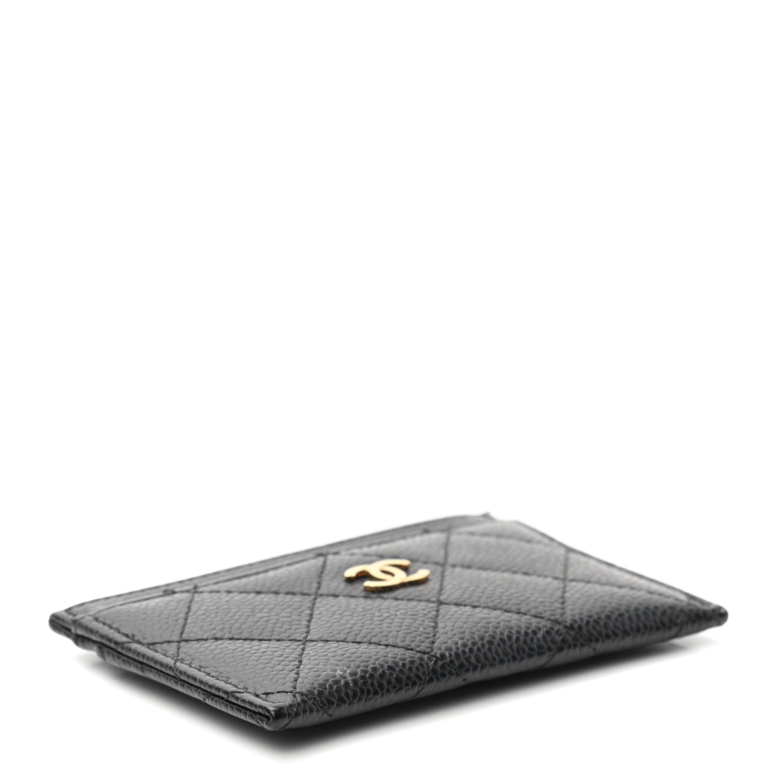 Chanel Caviar Quilted Card Holder Black 4 of 11