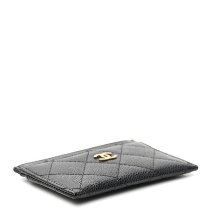 Chanel Caviar Quilted Card Holder Black 4 of 11