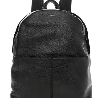 Christian Dior Calfskin Nylon Backpack Black 7 of 9