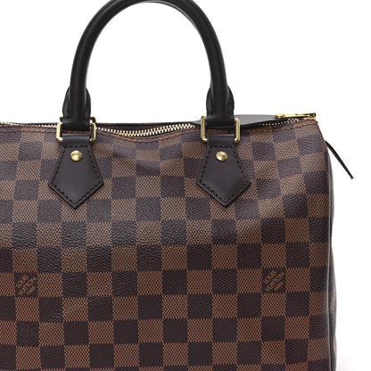 Louis Vuitton Damier Ebene Speedy 25 7 of 9