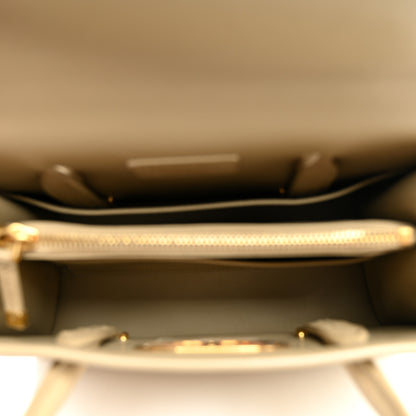 Christian Dior Grained Calfskin St. Honore Tote Beige 5 of 12