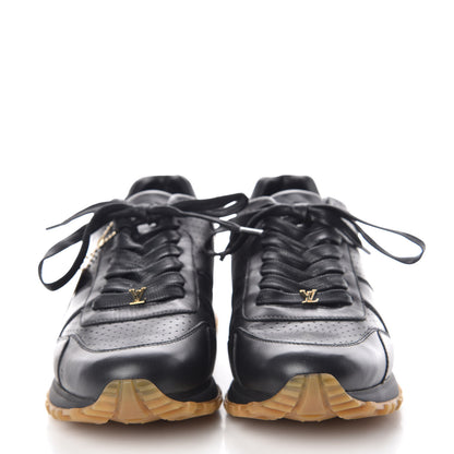 Louis Vuitton X SUPREME Calfskin Run Away Sneakers 6.5 Black 2 of 9
