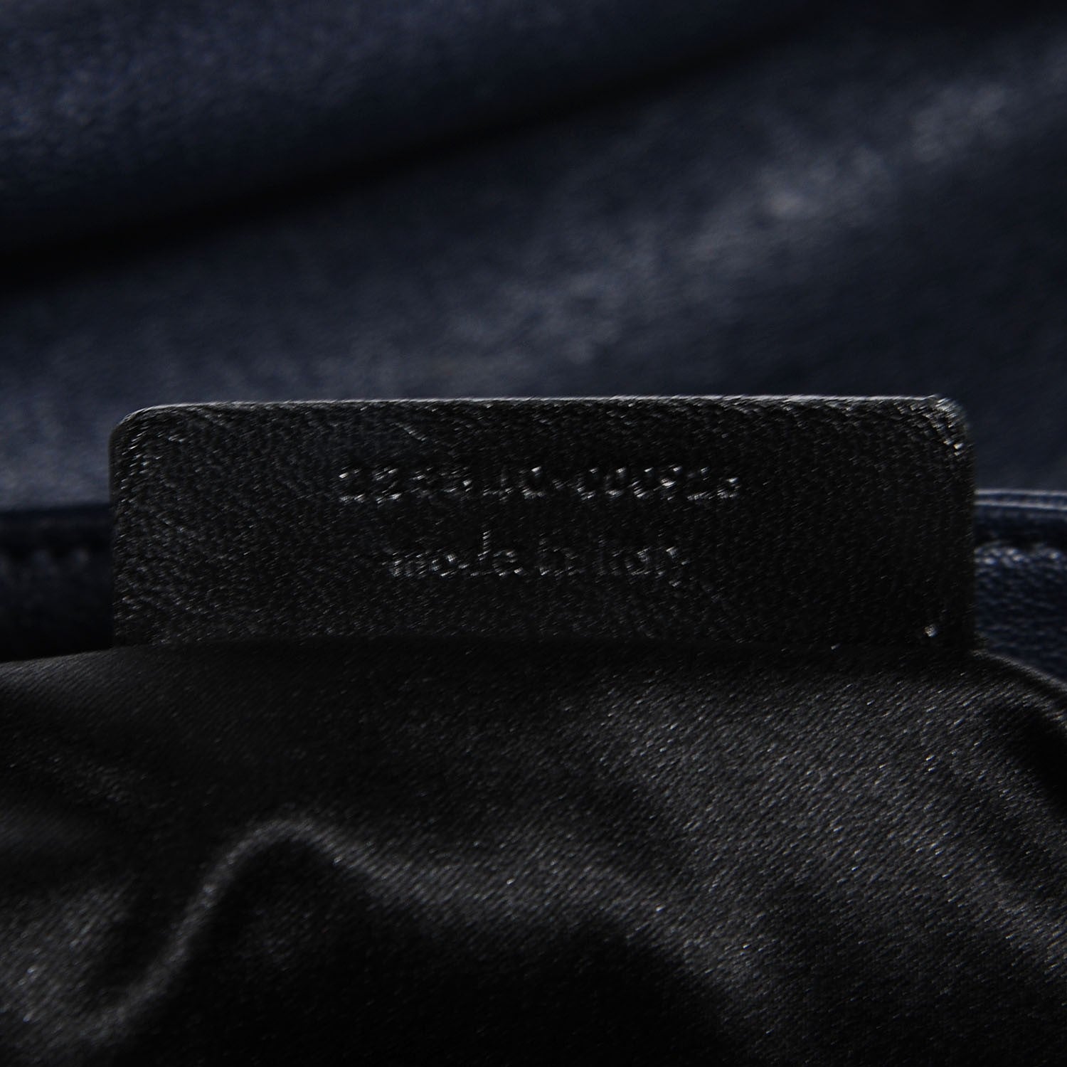 Saint Laurent Sheepskin Large Roady Navy 7 of 7