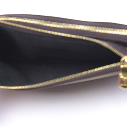 Louis Vuitton Reverse Monogram Giant Double Zip Pochette 4 of 11