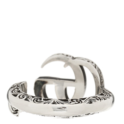 Gucci Sterling Silver GG Marmont Key Motif Ring 48 4.5 4 of 8