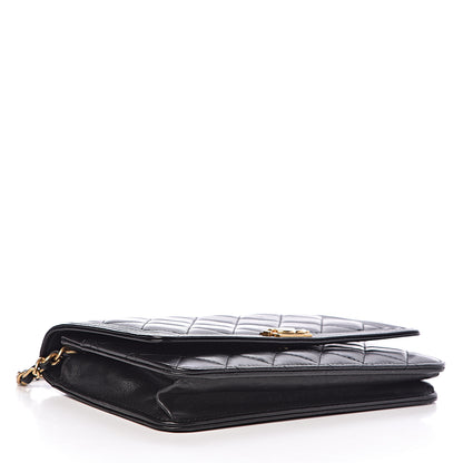 Chanel Lambskin Quilted Boy Wallet On Chain WOC Black 4 of 14