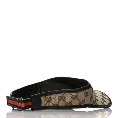 Gucci Monogram Web Visor Hat M Beige Cocoa 6 of 8