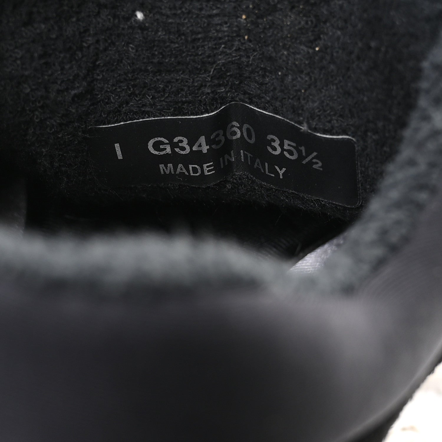 Chanel Fabric Calfskin Suede CC Sneakers 35.5 Black 7 of 7