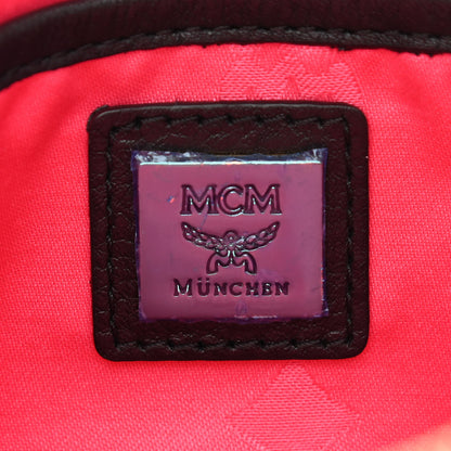 MCM Visetos Mini Camera Crossbody Bag Pink 7 of 12