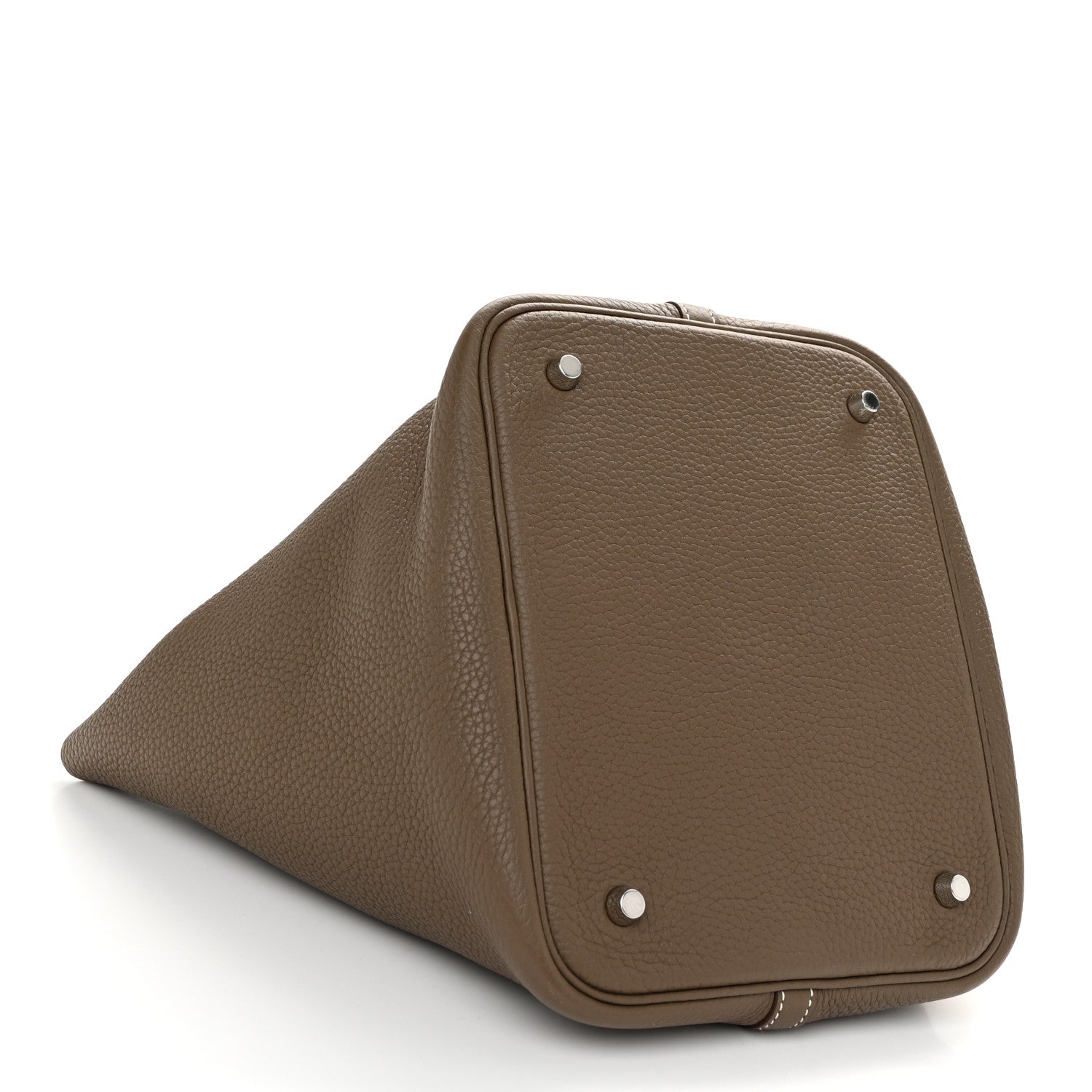 Hermes Taurillon Clemence Picotin Lock 22 MM Etoupe 4 of 10