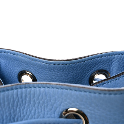 Gucci GG Monogram Calfskin Bucket Bag Blue 18 of 22