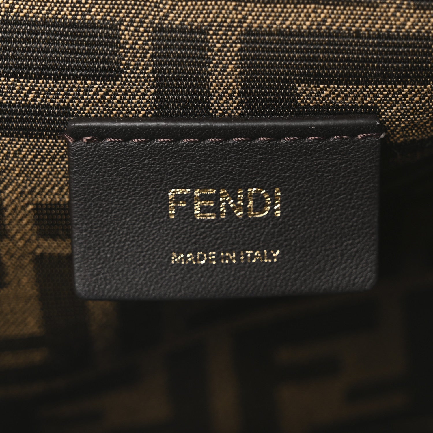 Fendi Shiny Nappa Medium Fendi First  Ghiaia 6 of 10