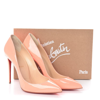 Christian Louboutin Patent Pigalle Follies 100 Pumps 41 Flamingo 8 of 8
