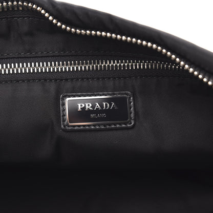 Prada X UNIVERSAL STUDIOS Tessuto Nylon Frankenstein Heart Pouch Black Smeraldo 7 of 10