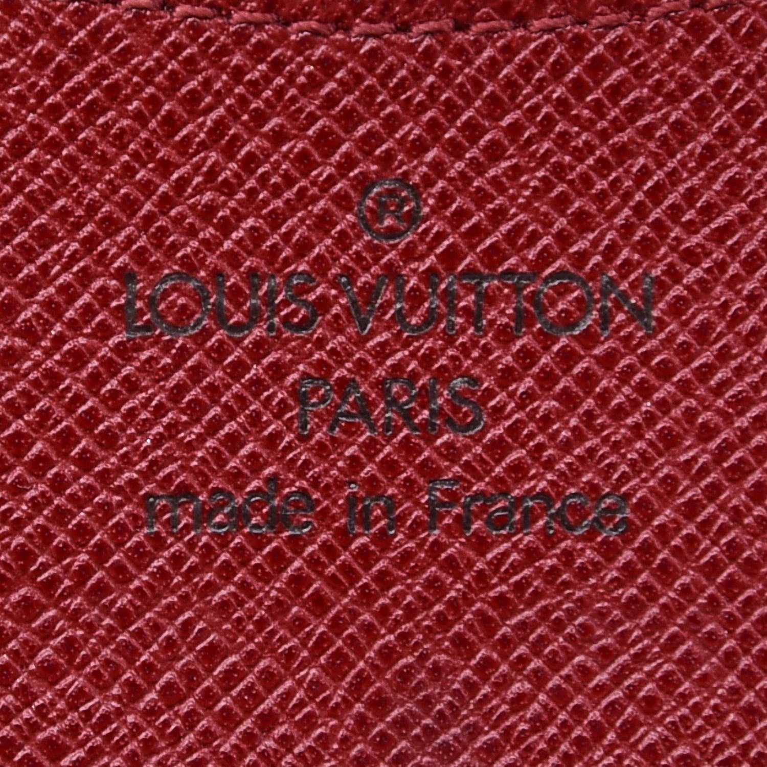 Louis Vuitton Monogram Josephine Wallet Red 6 of 13