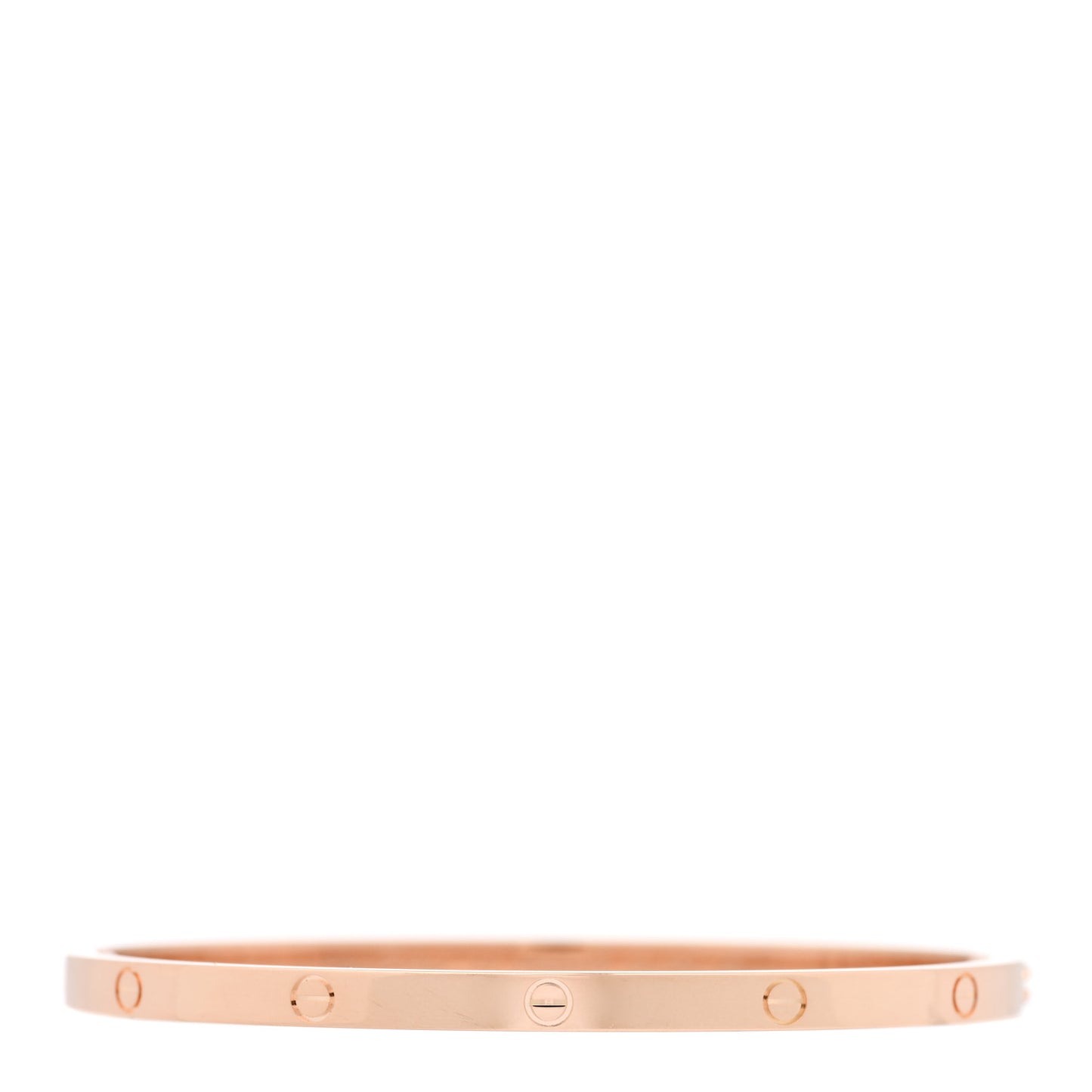 18K Pink Gold Small LOVE Bracelet 17